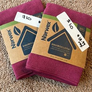 2 brand new Norwex envirocloths